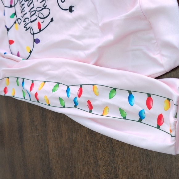 Mickey Mouse My Favorite Color Is 🎄 Christmas Lights Top - Picture 9 of 9